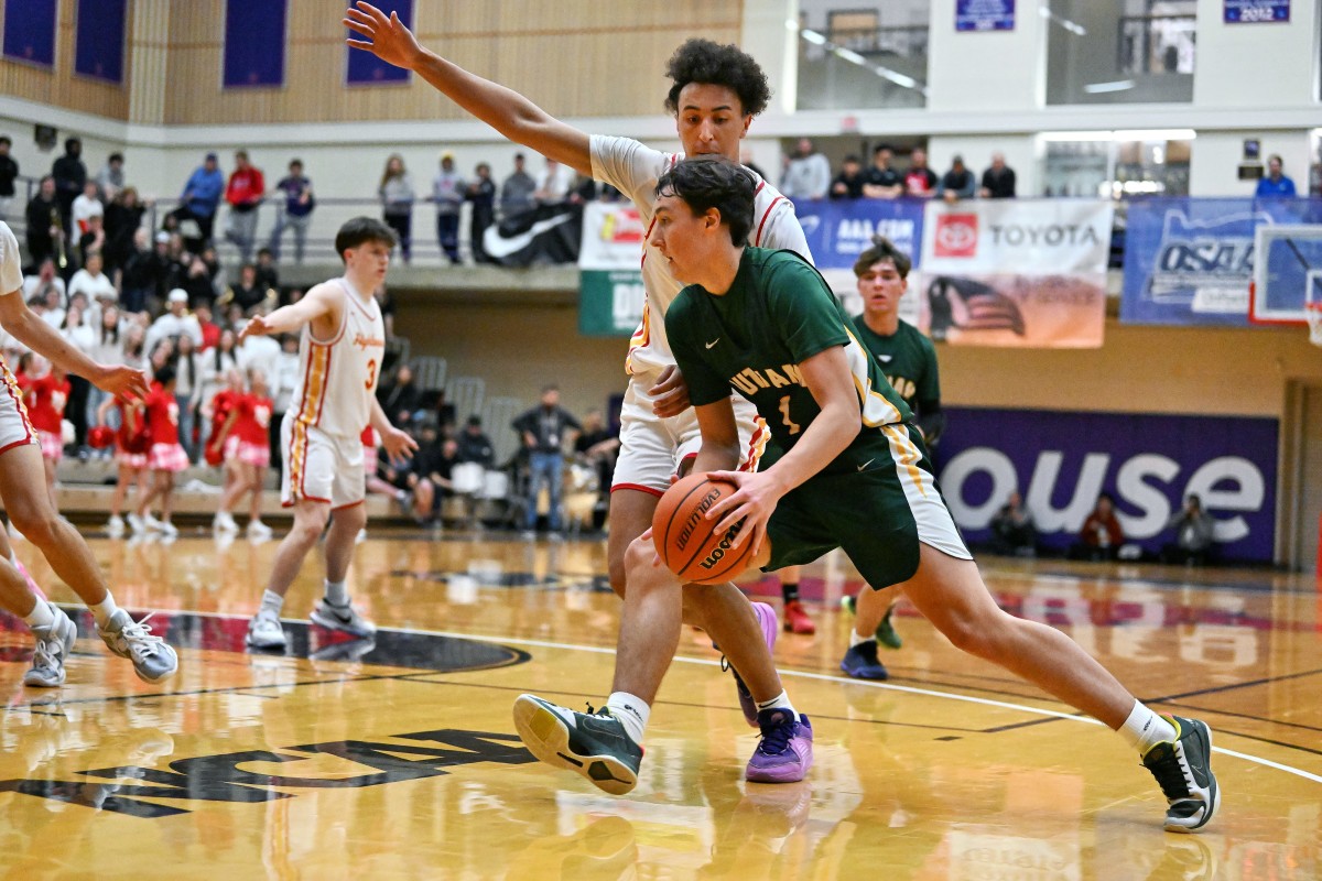 a Putnam North Eugene 5A Oregon boys basketball quarterfinal 2024 Leon Neuschwander 58